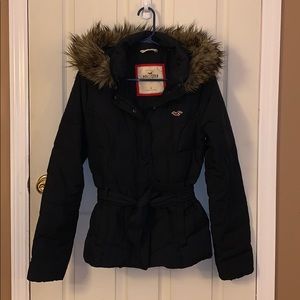Hollister & Co Navy Puffer